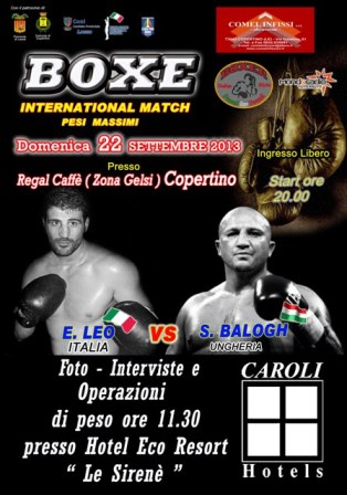 Sabato 27 torna la grande boxe al Palafijlkam