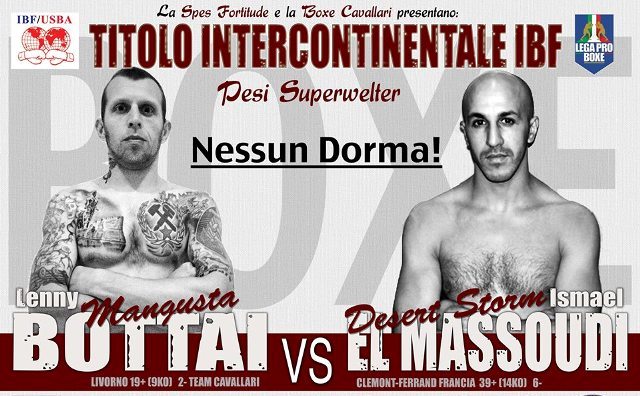 Titolo Intercontinentale IBF Superwelter: Bottai vince e conquista la cintura