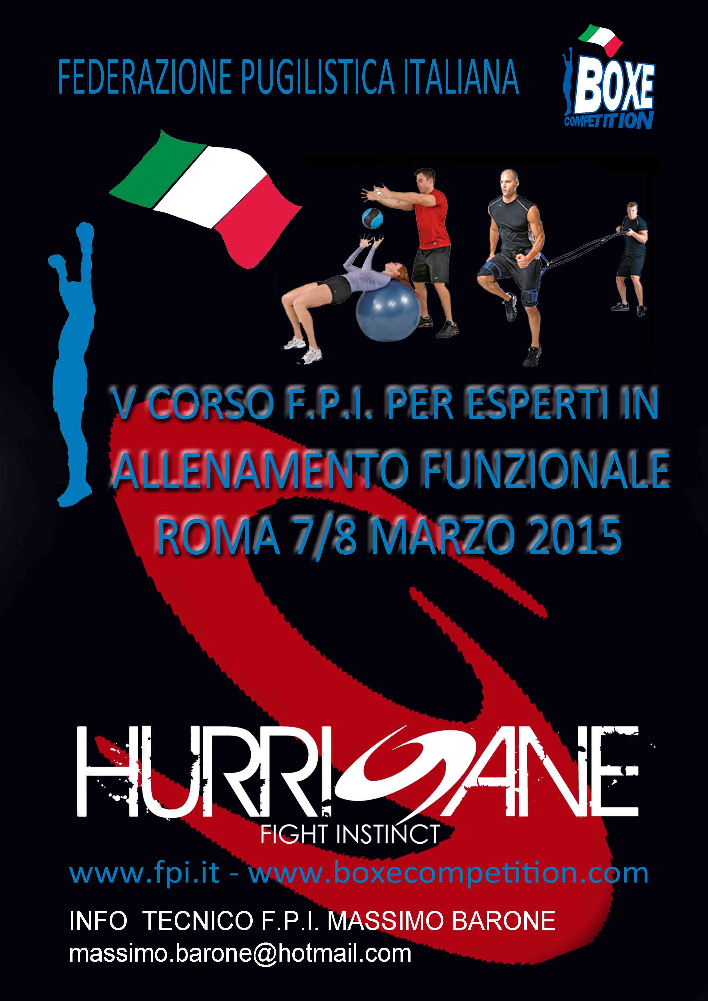 #PrePugilistica: V Corso FPI Esperti Allenamento Funzionale a Roma il 7-8 Marzo pv - INFO E DETTAGLI PER ISCRIVERSI