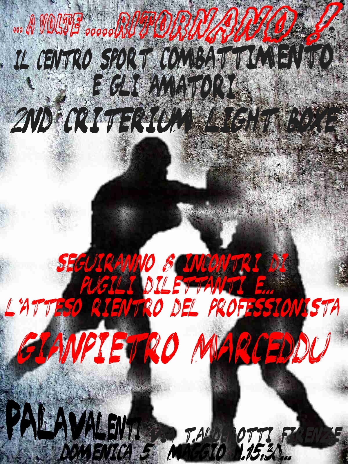 Light Boxe: 2° Criterium Amatoriale il 5 maggio a Firenze