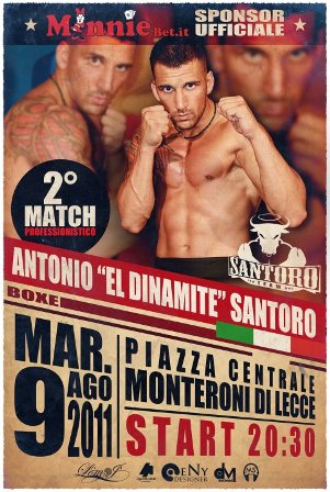 Gran galà di Boxe 8 agosto a Monteroni