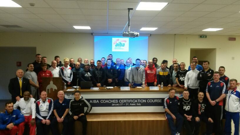 AIBA Course for Coaches 1,2,3-stars: 42 Tecnici a lavoro ad Assisi - 10 gli italiani