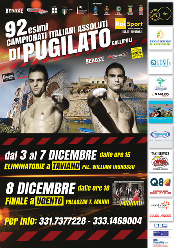 #Elite14 Campionati Italiani Maschili di Pugilato Gallipoli 3-8 Dicembre - Conferenza Stampa di Presentazione 