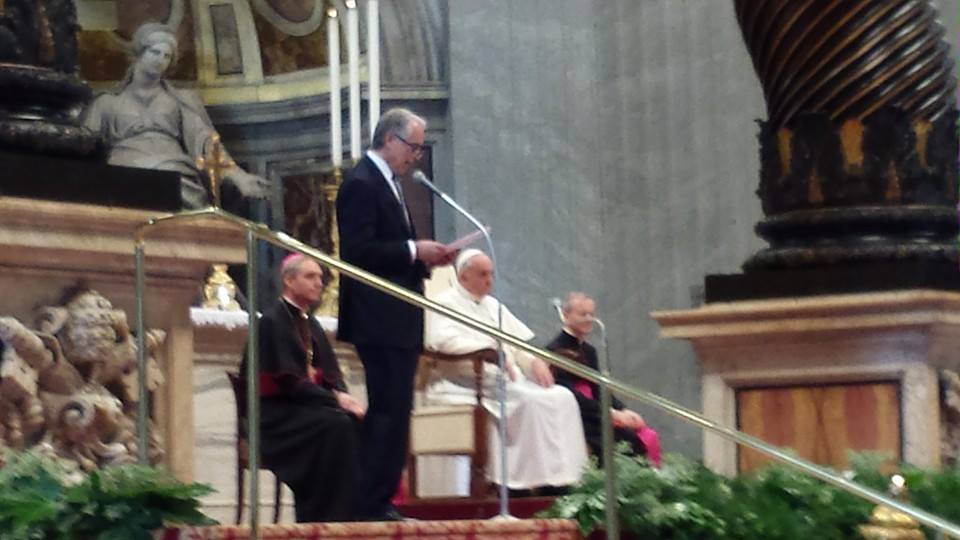 Emozionante messa degli sportivi a San Pietro, Papa Francesco benedice la candidatura di Roma 2024 - Presenti anche Pres. FPI Brasca e Terry Gordini