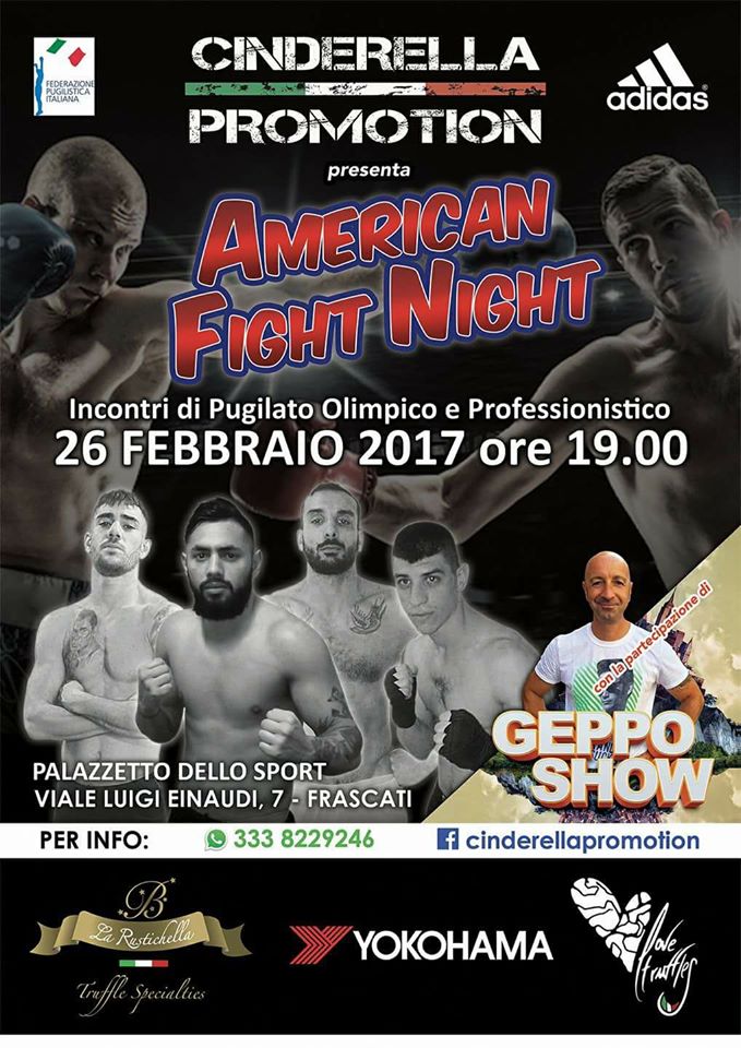 Frascati riscopre la boxe grazie alla Cinderella Promotion