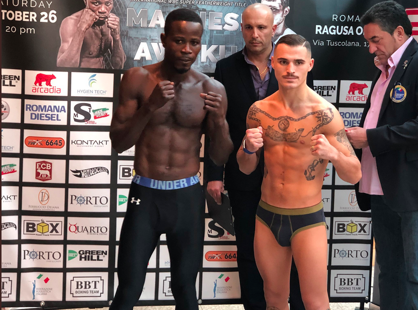 Stasera grande serata di boxe al Ragusa OFF di Roma - Test int. per Magnesi contro il Ghanese Awuku 