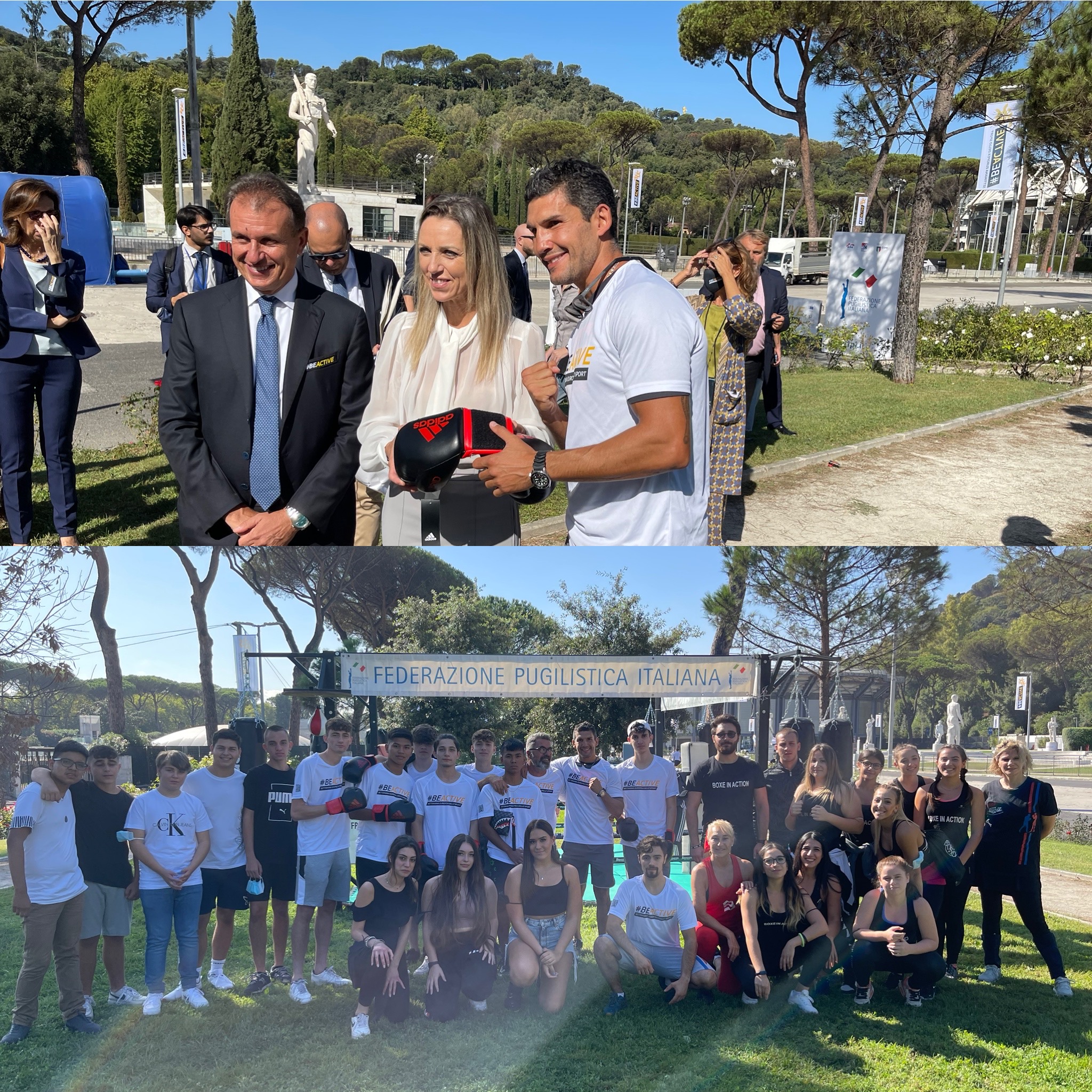 SETTIMANA EUROPEA DELLO SPORT 2021 - AREA FPI presente al BeActive Village del Foro Italico 