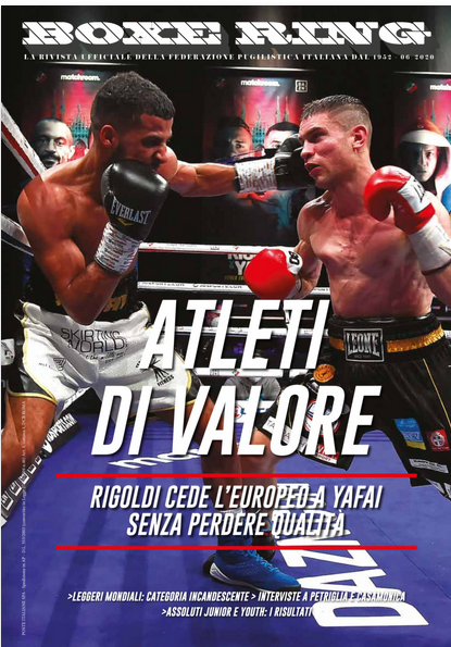 ONLINE Il Numero 6 – 2020 di Boxe ring: