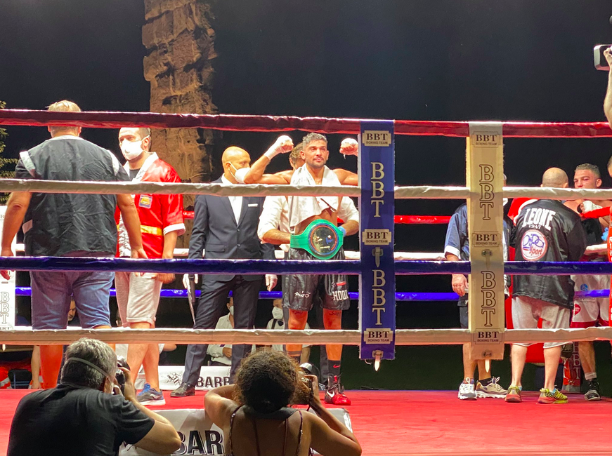 Finale Welter 2° Trofeo Cinture FPI:  Vince Alfieri su Rossetti