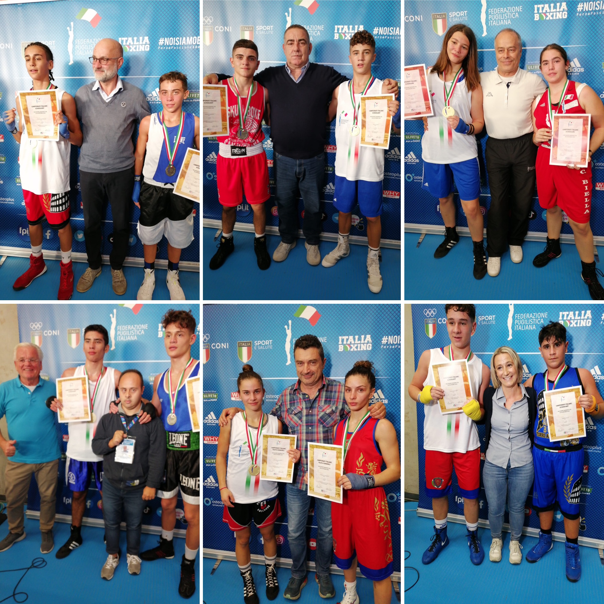 Campionati italiani Schoolboy / Schoolgirl + Campionati italiani Youth Maschili e Femminili - RISULTATI FINALI