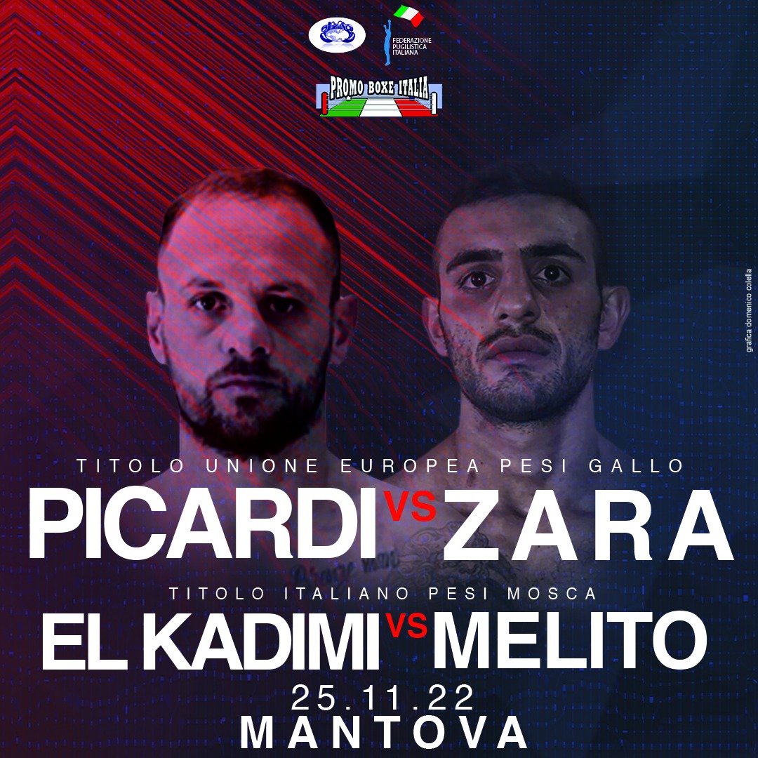 Mantova Boxing Night: il 25 Novembre Riunione Promo Boxe con Due Titoli in Palio 