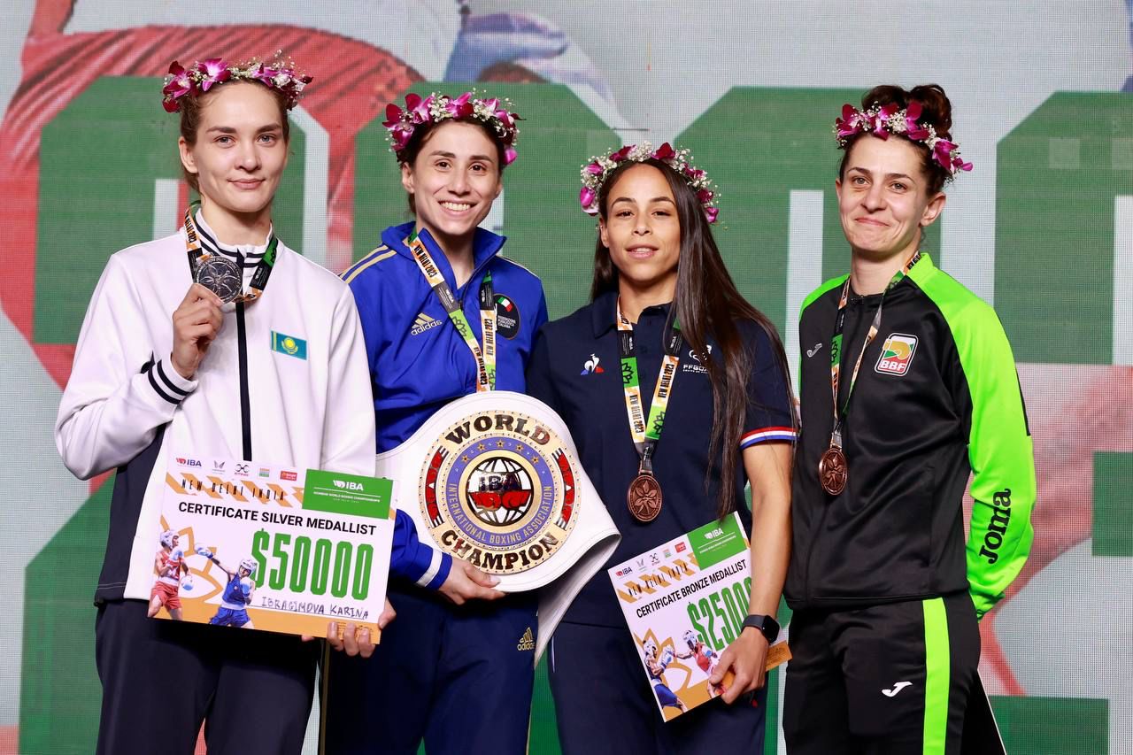 Mondiali Femminili New Delhi 2023 - IRMA ORO MONDIALE 57 KG, ARGENTO PER LA CHARAABI 52 KG.