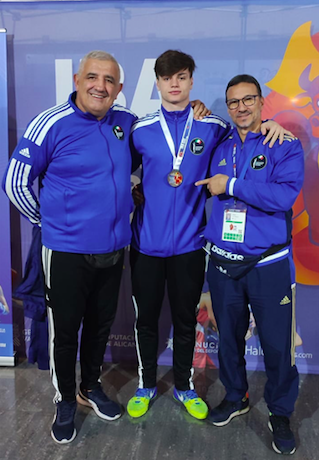 Mondiale Youth M/F ALICANTE 2022 - UNO SPLENDIDO ARGENTO PER PAOLO CARUSO 86 KG