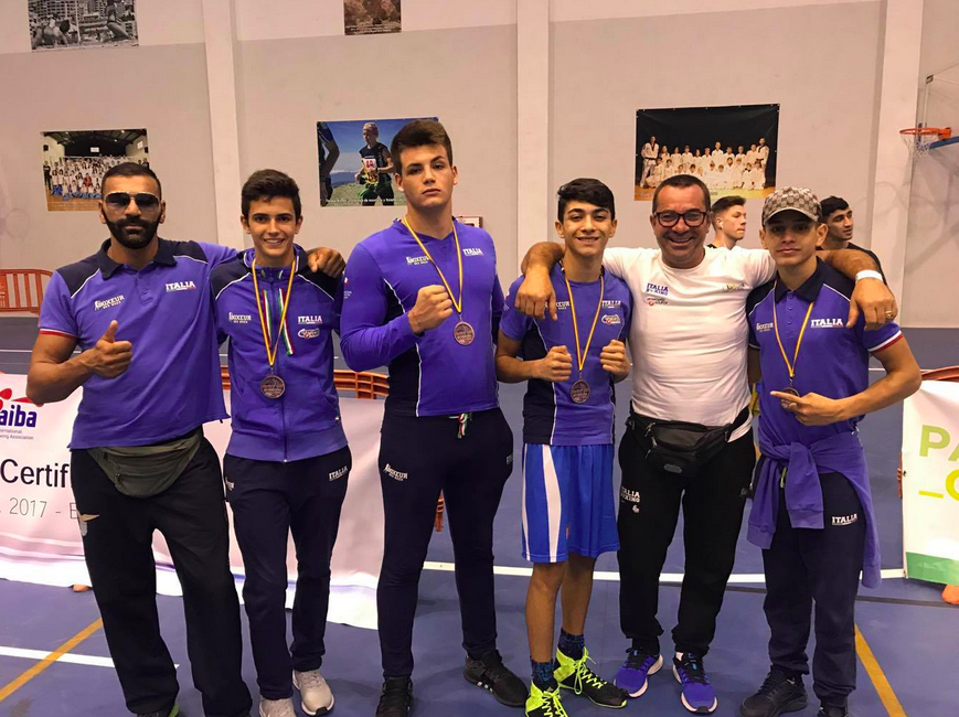 Torneo Int. Boxam Youth - 1 Argento e 3 Bronzi per gli Azzurri #ItaBoxing