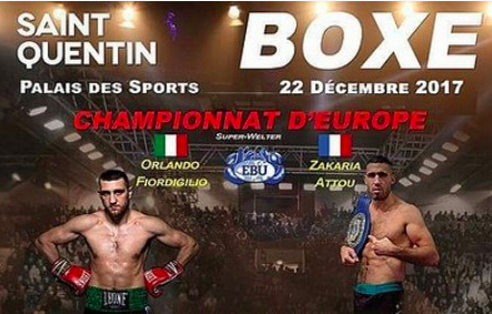 Stasera a Saint Quentin Fiordigiglio vs Attou per l'Europeo dei SuperWelter - I Pesi Ufficiali