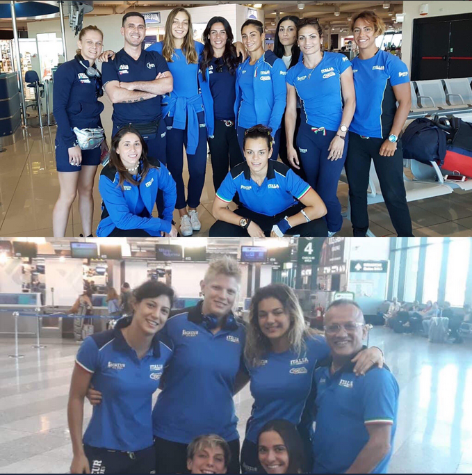 Partite le Azzurre Elite per il Training Camp a Kiev #ItaBoxing