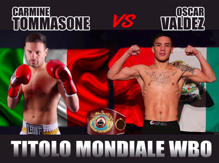 Il 2 Febbraio pv Carmine Tommasone salirà sul ring di Frisco (Texas) per la Cintura Mondiale WBO dei Piuma 