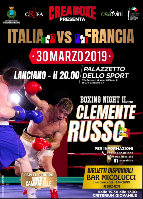 5 gli Azzurri per il Dual Match vs Francia del 30 marzo a Lanciano #ItaBoxing