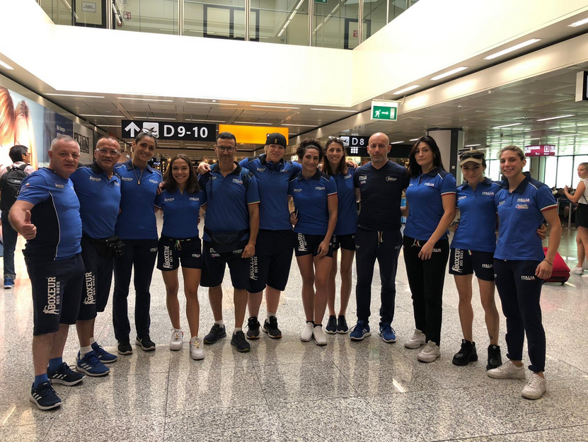 Europei Elite Femminili Madrid 2019 - Azzurre partite per la Spagna  #Itaboxing