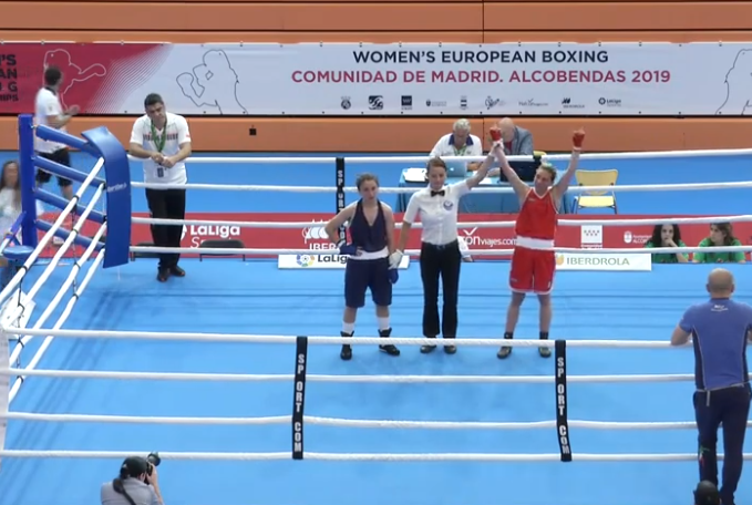 Europei Elite Femminili 2019 - Madrid: DAY 2 - Vincono sia LaMagna 54 Kg che Amato 64 Kg. Domani altre due azzurre sul ring #ITABOXING