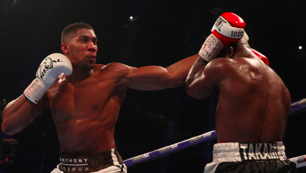 Takam battuto, Joshua si conferma Campione del Mondo Massimi IBF WBA IBO #ProBoxing