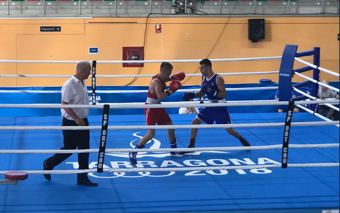 Tarragona 2018 XVIII Giochi del Mediterraneo:  DAY 1 Di Serio 56 Kg vola ai quarti, Magrì si ferma negli ottavi 69 Kg  #ITaBoxing