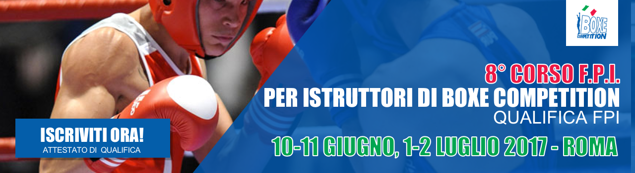 8° Corso Istrutori Boxe Competition: Info e Dettagli per Iscrizione #PrePugilistica #GymBoxe