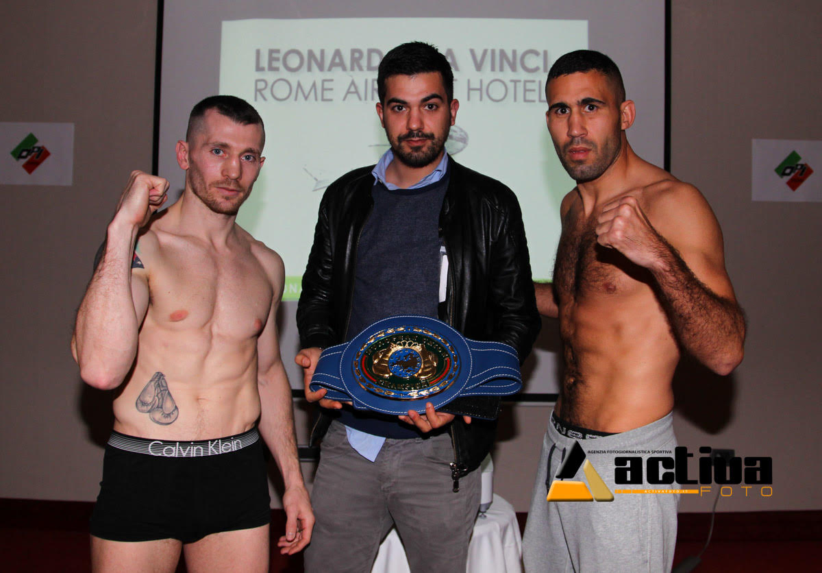 Pesi Ufficiali Della Rosa vs Attou #LegaProBoxe 