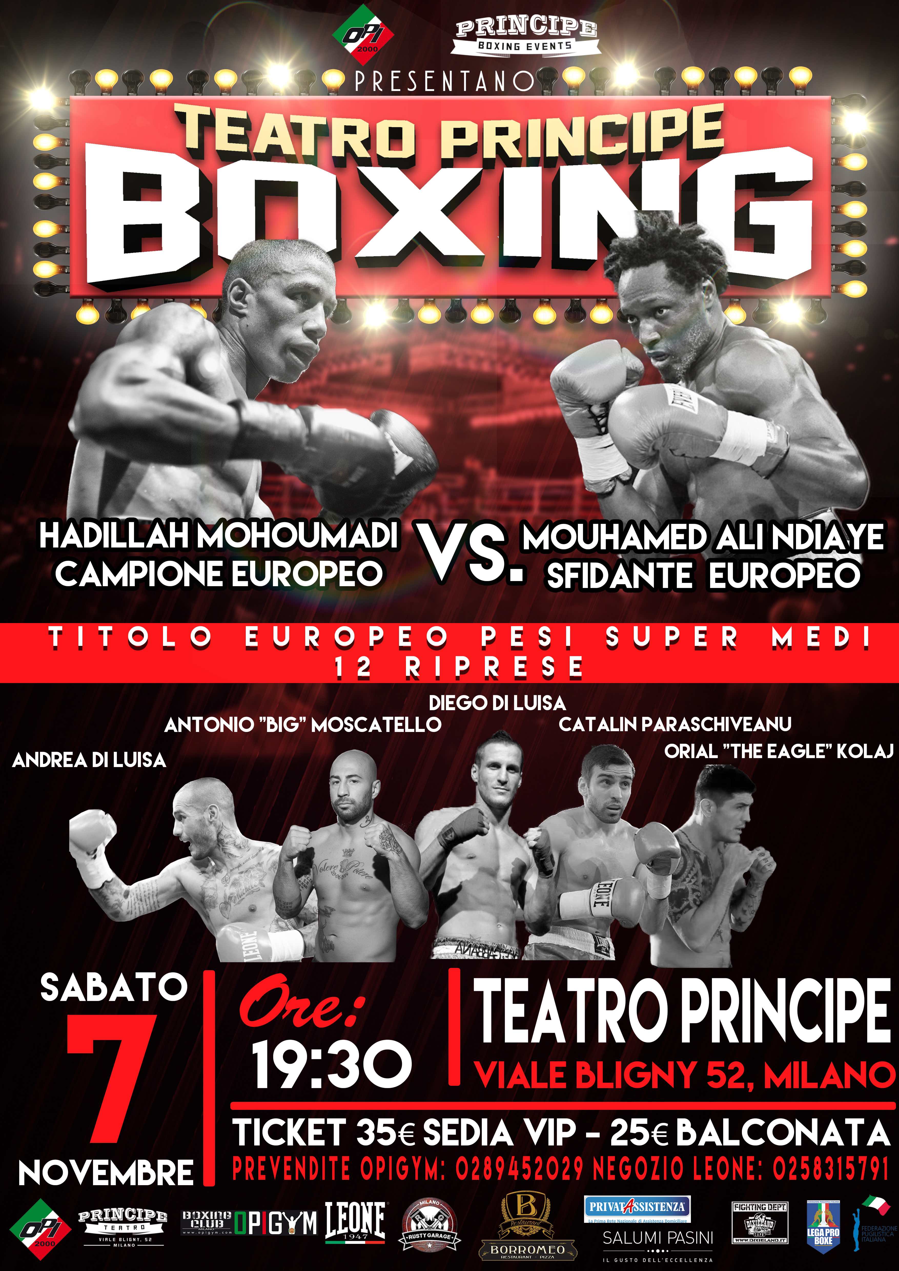 #LegaProBoxe -  Giuseppe Brischetto: “Al teatro Principe sarà una battaglia dura. Mi farò valere!”