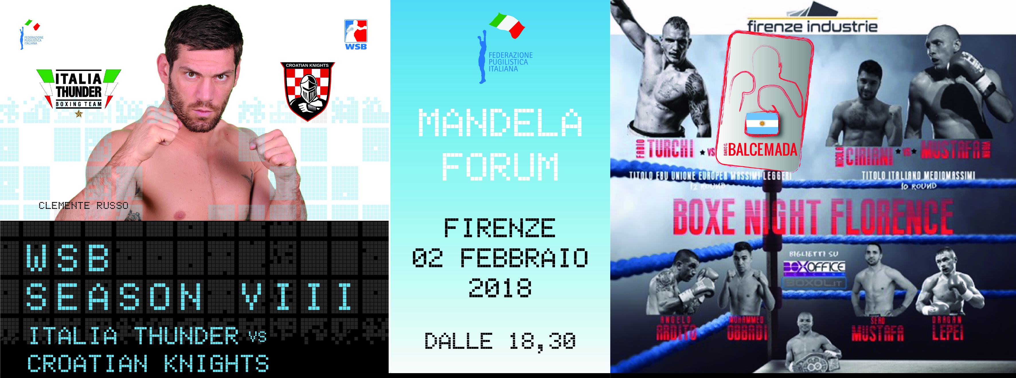 WSB 2018 Day 1 - Il programma della Sfida Thunder vs Knights del 2 febbraio al PalaMandela #WSB8