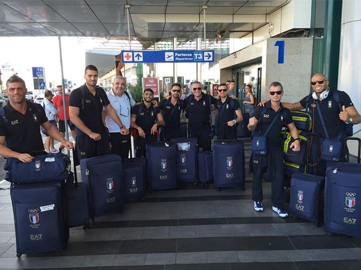 Il team Azzurro maschile di Pugilato partito alla volta di Rio #ItaBoxing #Road2rio