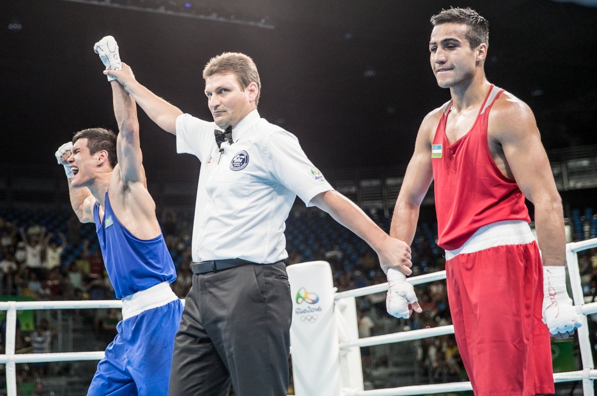 Rio2016: Enrico Licini arbitro della Finalissima 69 Kg tra Yeleussinov e Glyasov 