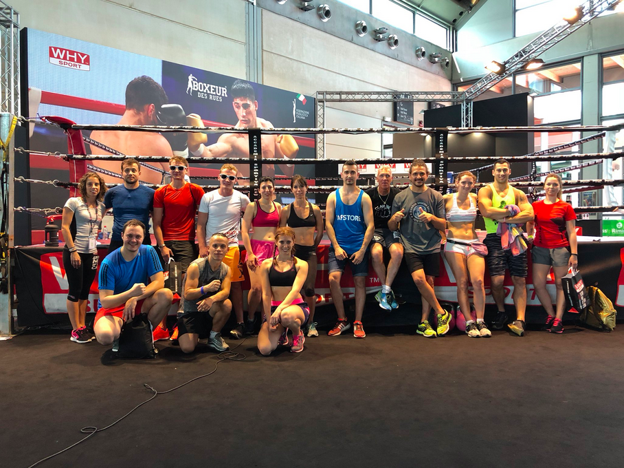 FPI GYM BOXE AREA RIMINI WELLNESS 2018 - Prima Giornata e Primo Contest nell'Area FPI WhySport Boxeur Des Rues 