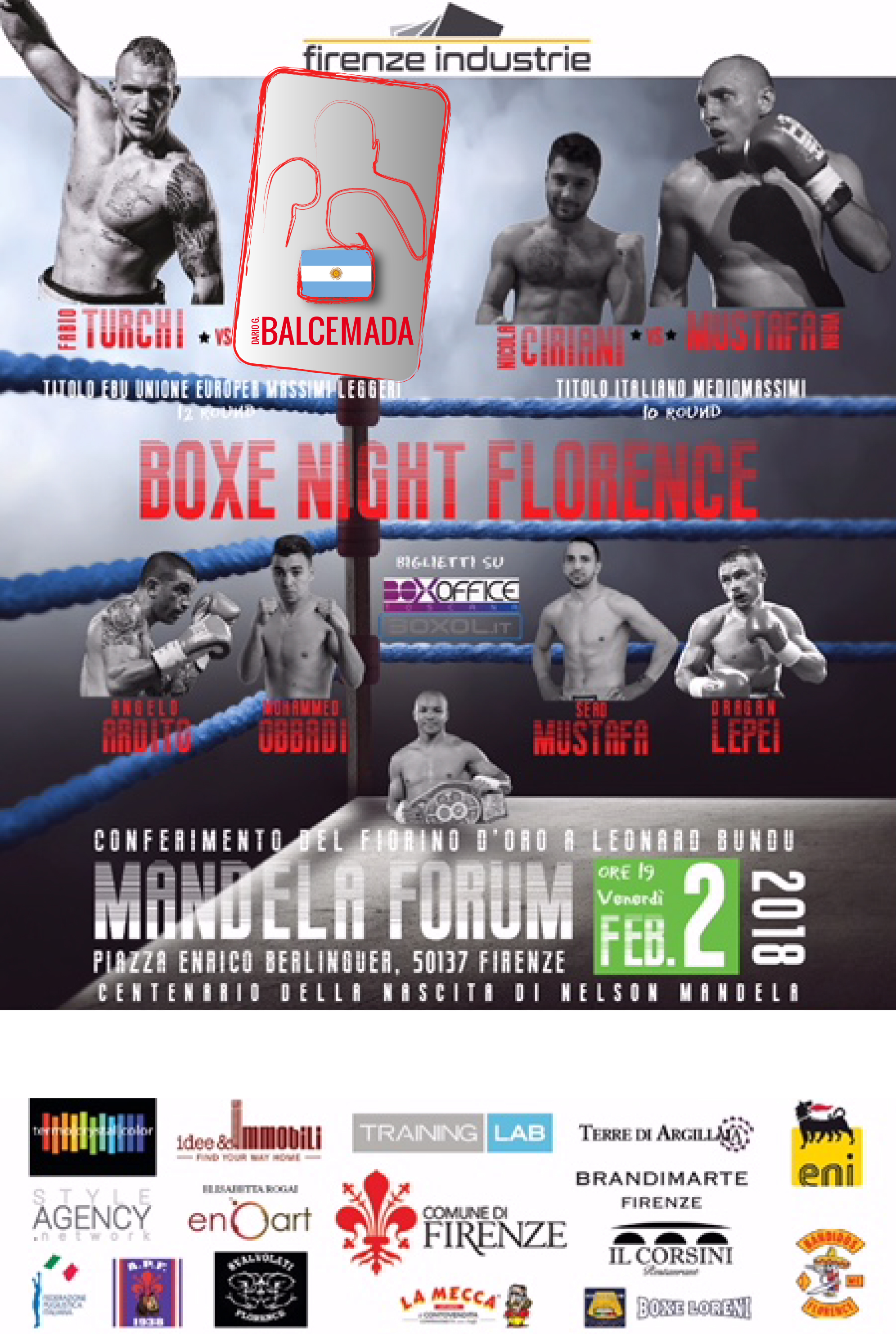 BOXE NIGHT FLORENCE: Il Sottoclou della grande serata di Boxe del 2 Febbraio a Firenze #ProBoxing