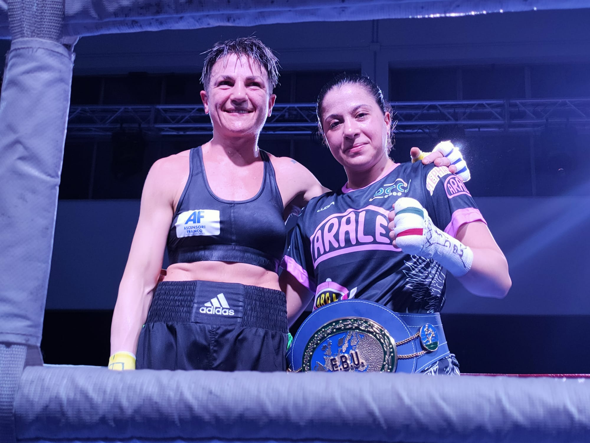 Il Sabato della Grande Boxe Femminile  Europeo EBU Supermosca: Silva conquista la Cintura 